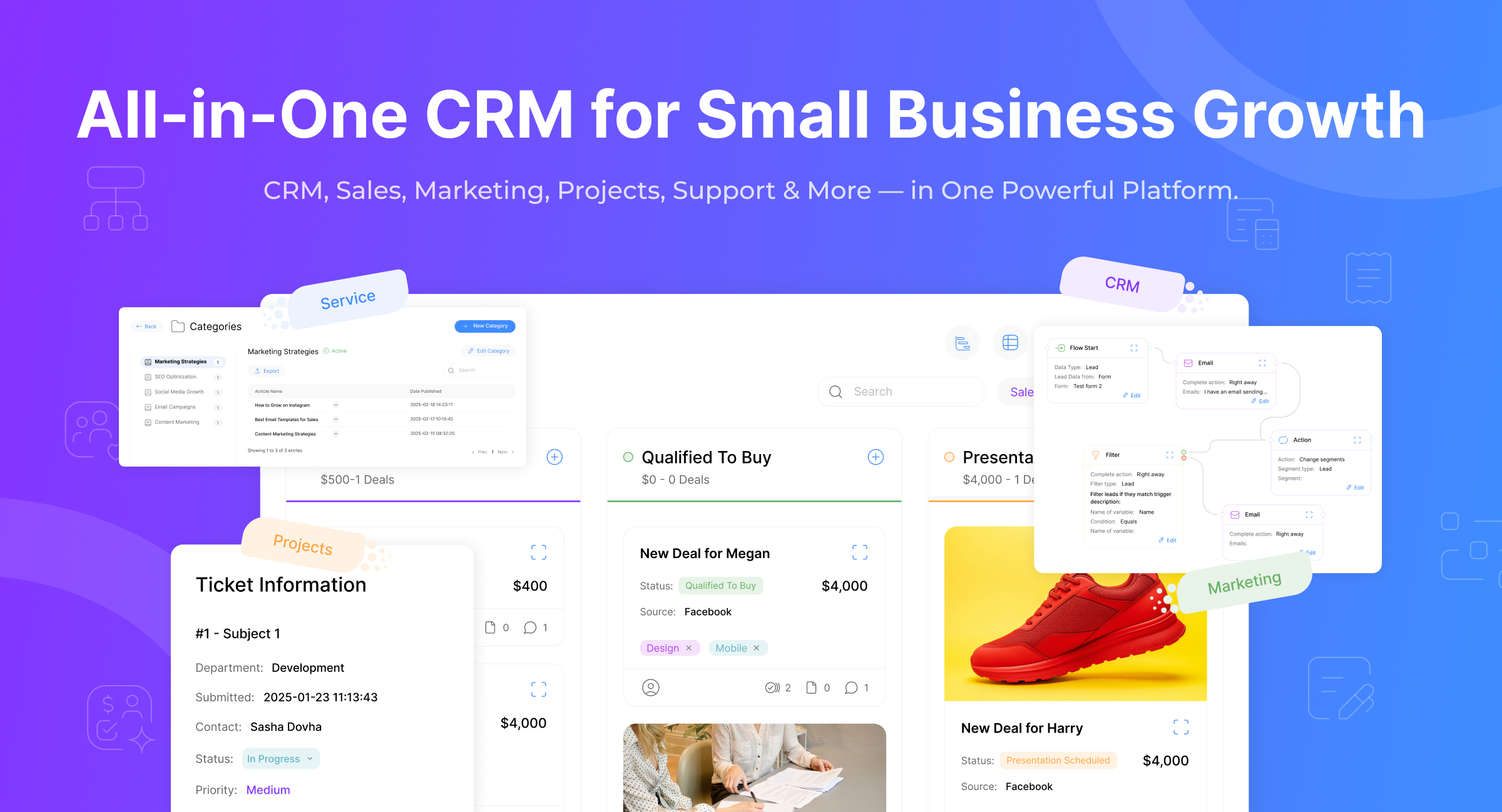 ClearCRM ClearCRM — All-in-One CRM to Grow, Manage, and Get Paid Faster