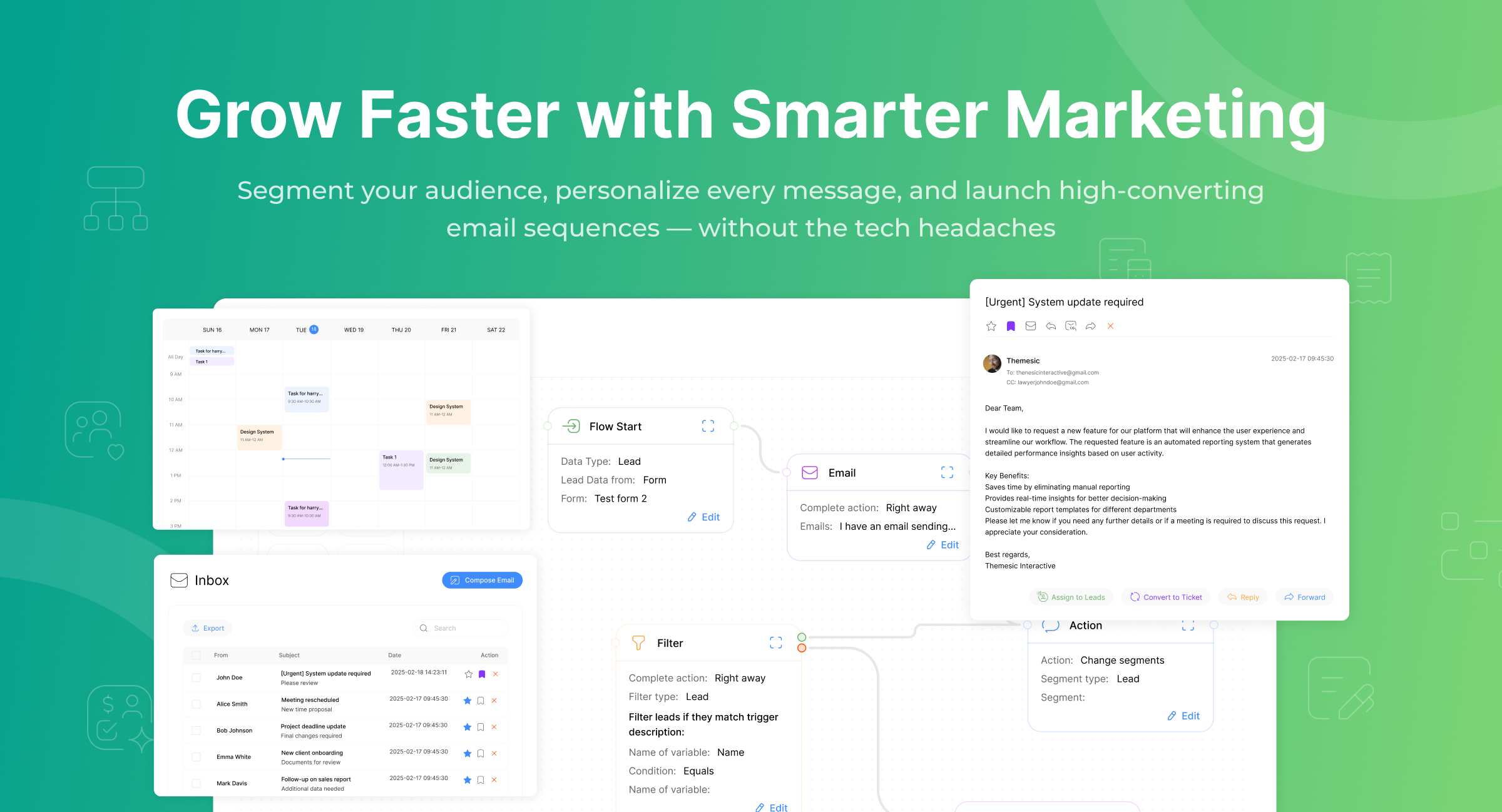 ClearCRM Launch Campaigns, Capture Leads, and Nurture Relationships—All in One Place