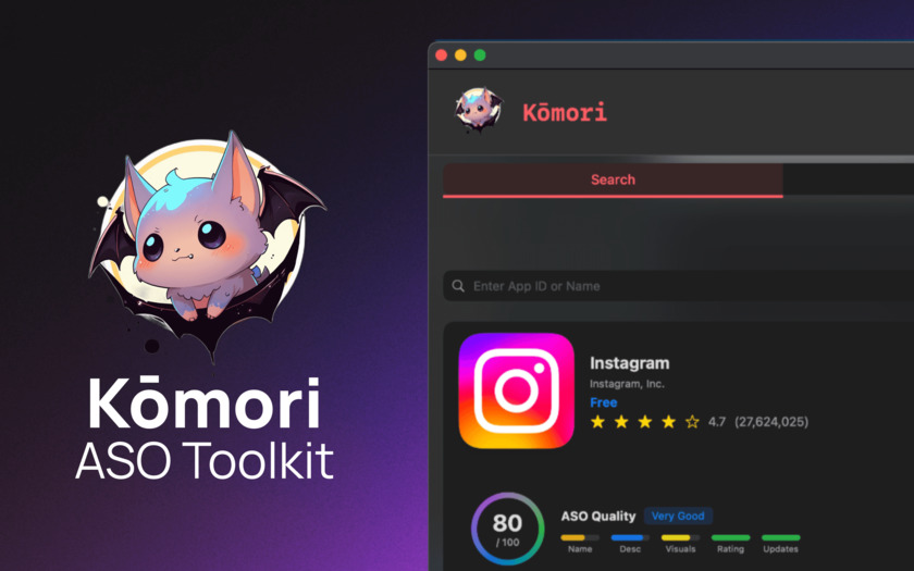 Komori.tech Landing Page