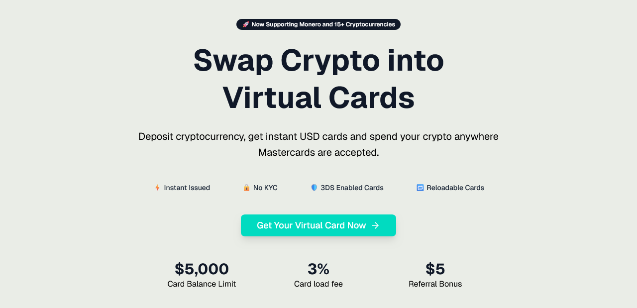 BitonCard Homepage