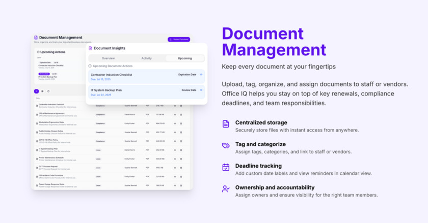 OfficeIQ.app Landing Page
