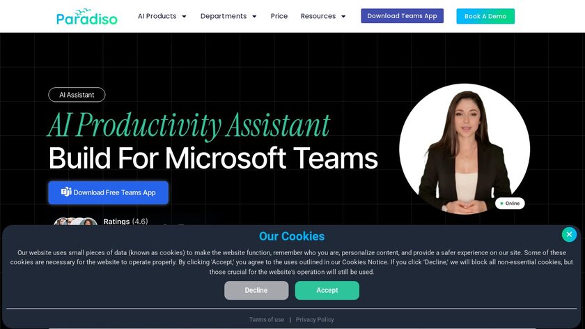 AI Productivity Assistant Landing Page