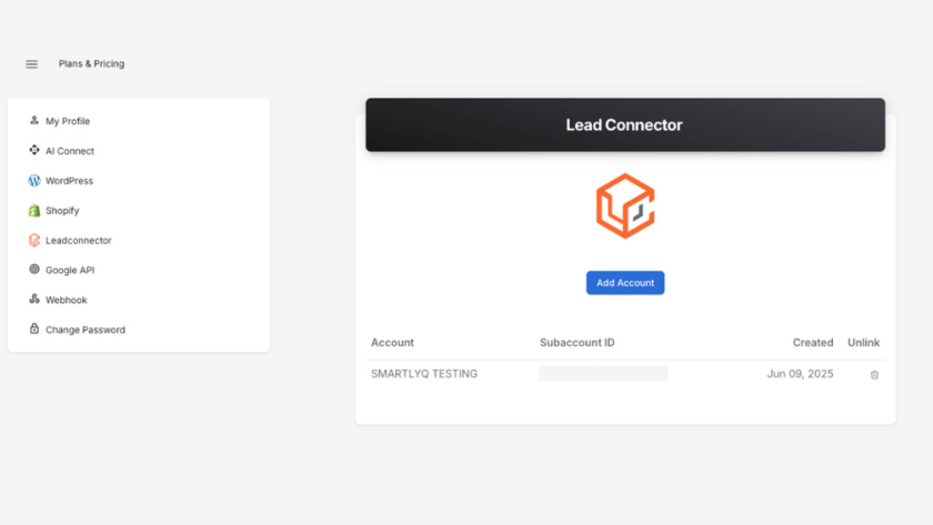 SmartlyQ Landing Page