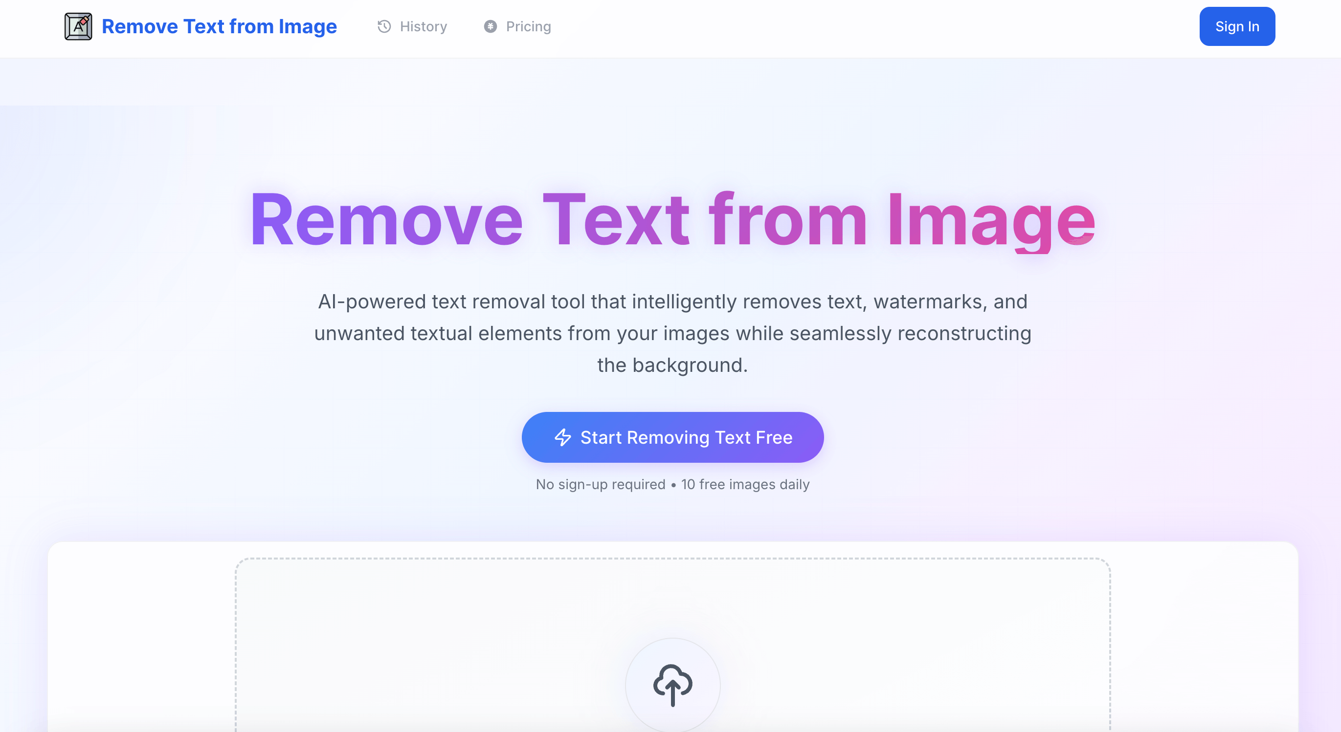 RemoveTextfromImage.io 