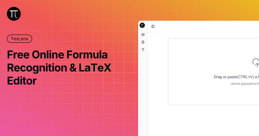 TexLens Landing Page