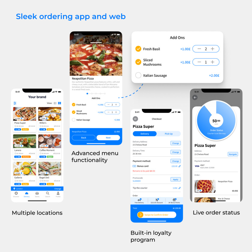 DelivApp Landing Page