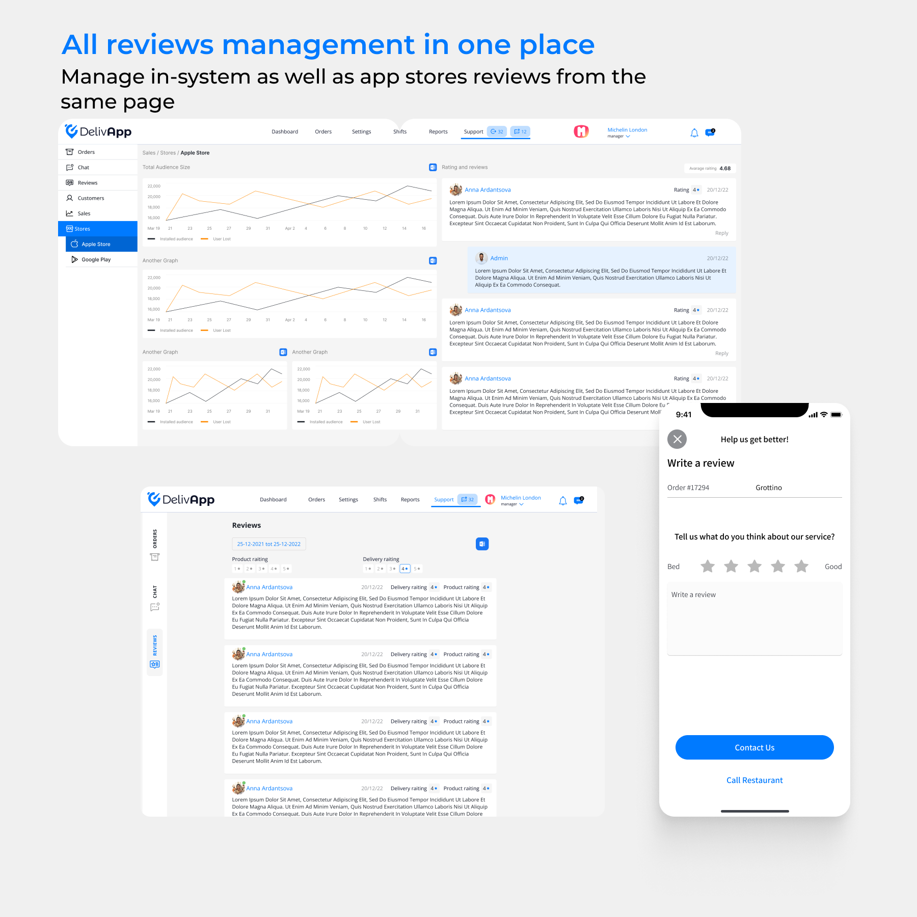 DelivApp Feedback Management