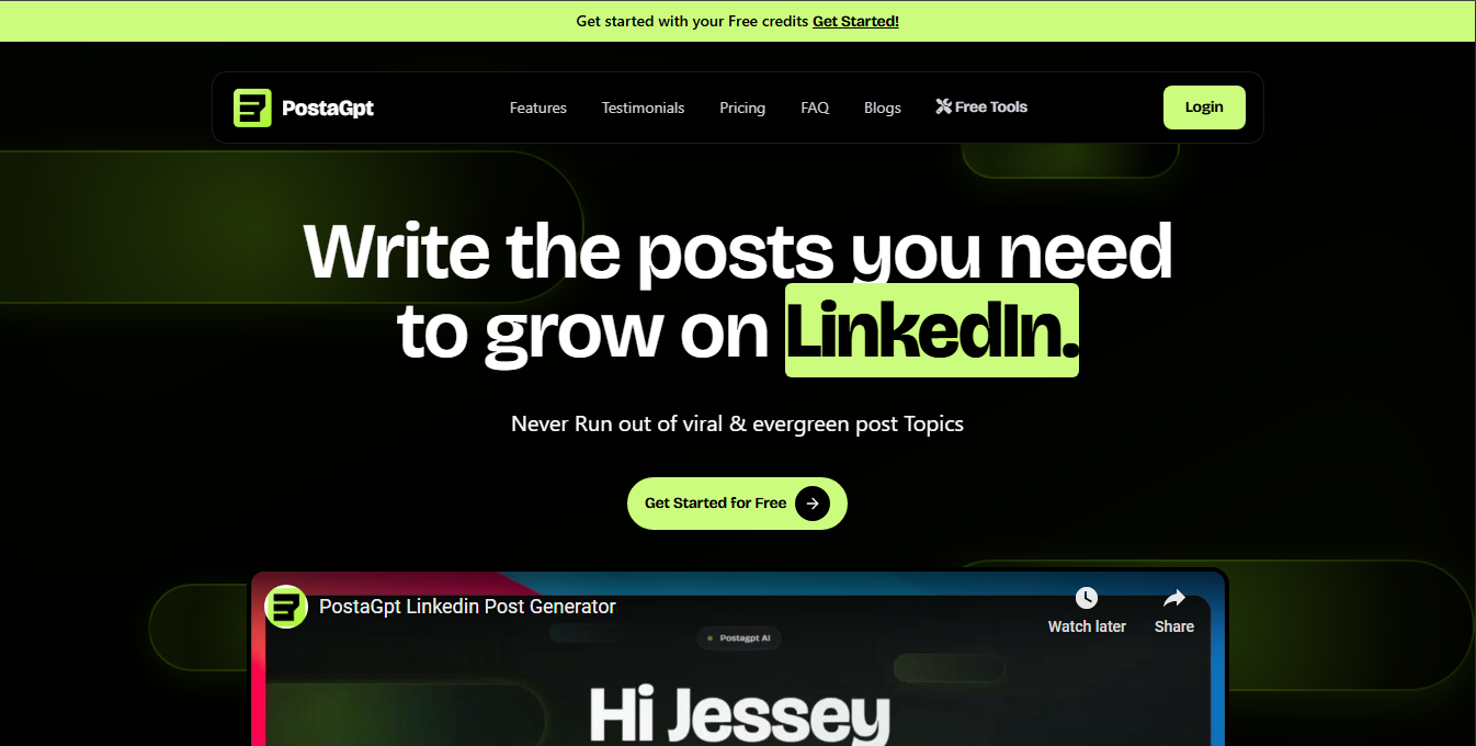 PostaGpt PostaGPT Home Page