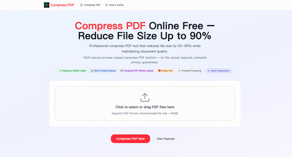 Compress PDF Online image