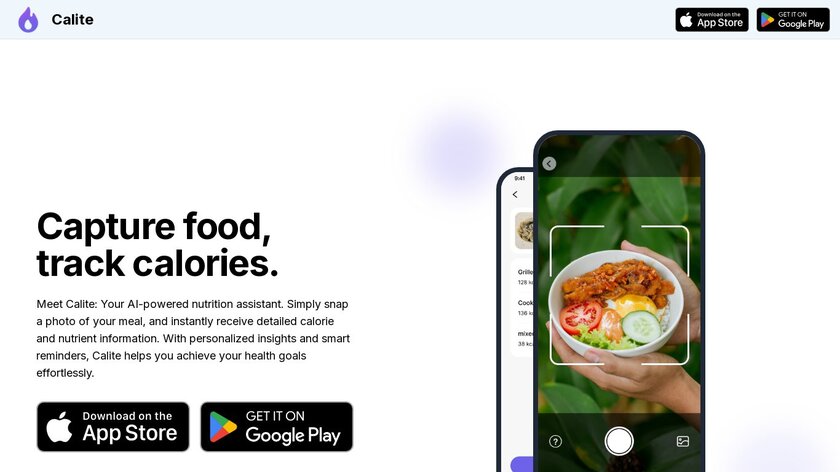 Calite.ai Landing Page
