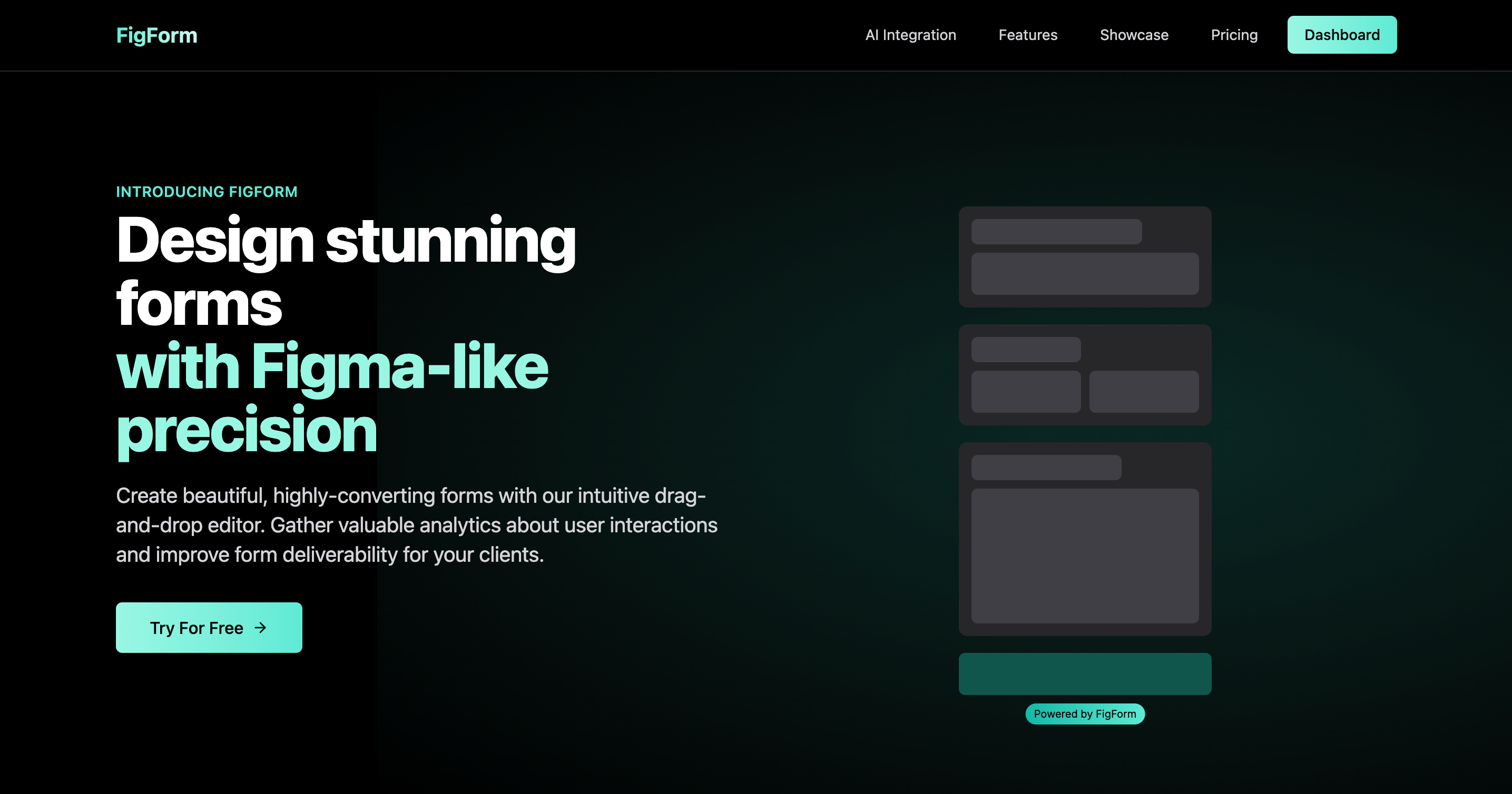 FigForm.io Home page