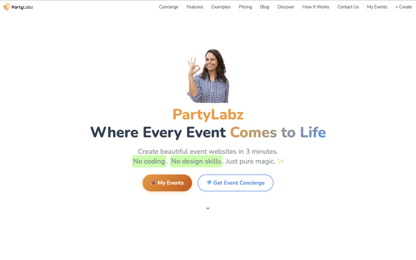 PartyLabz Home Page