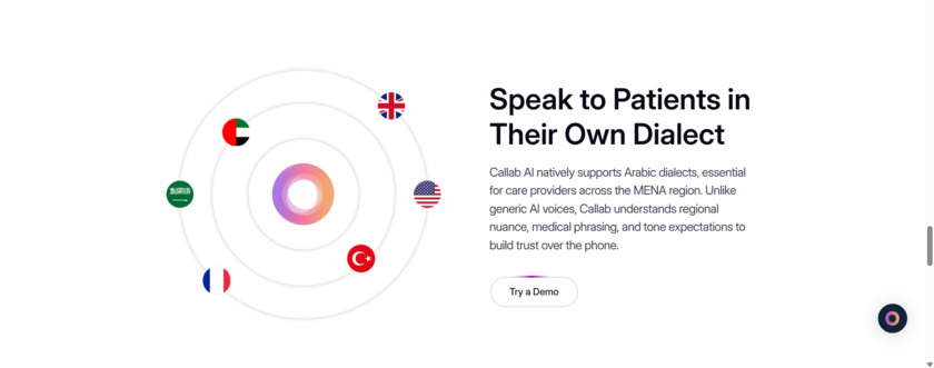 Callab.ai Landing Page
