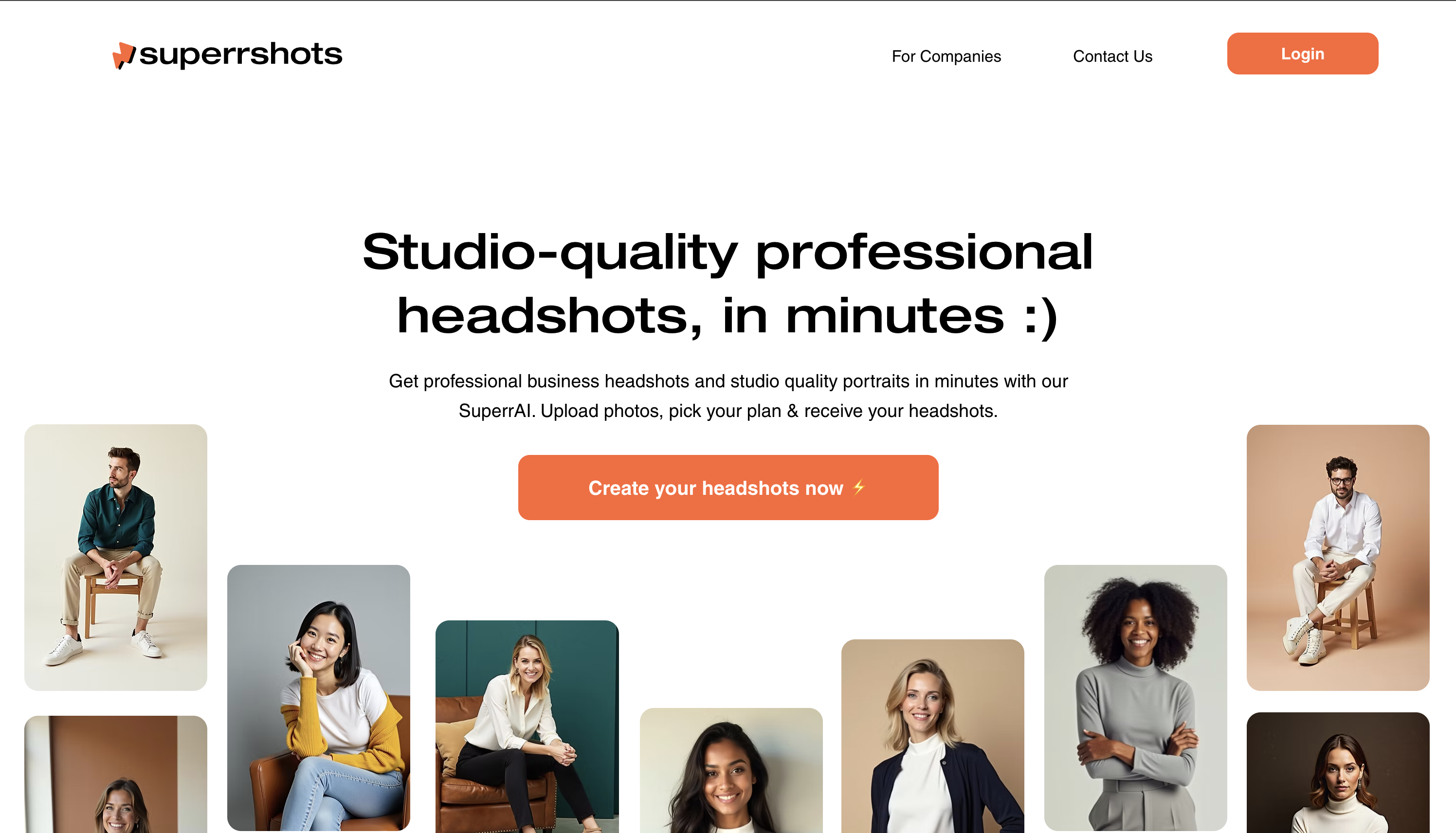 Superrshots Suppershots AI Headshot generator
