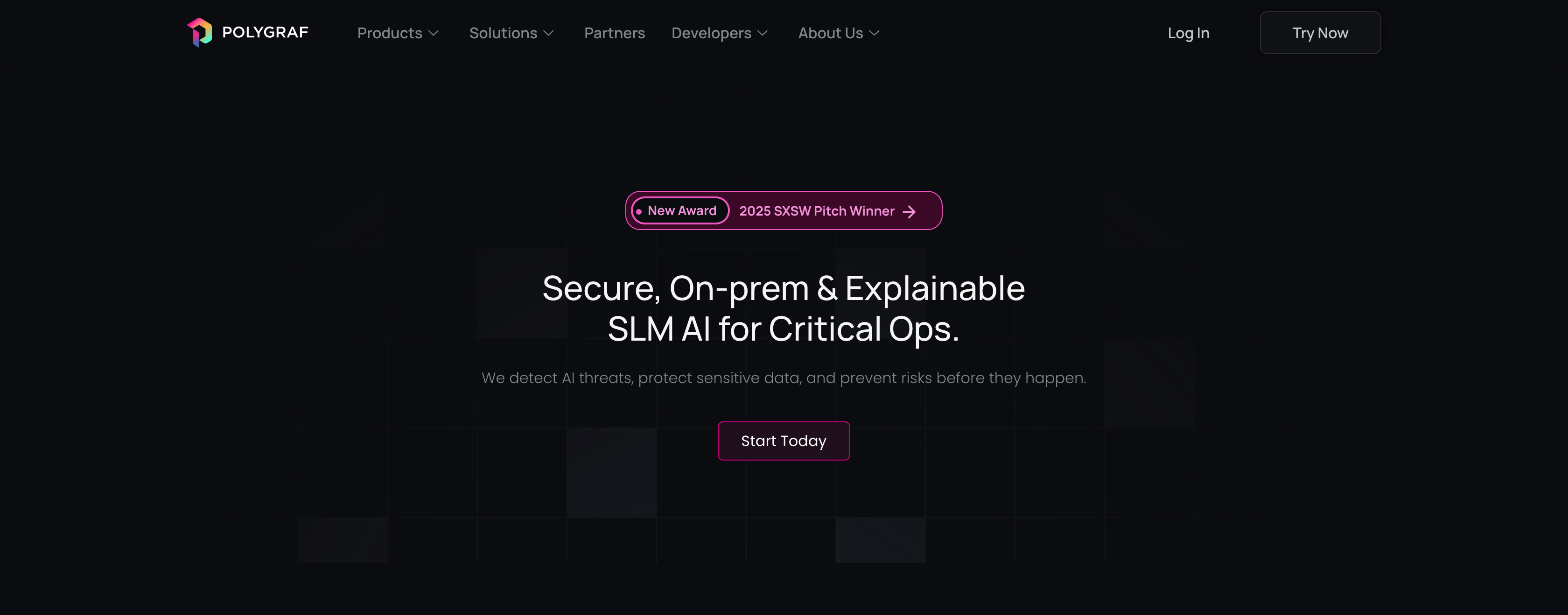 Polygraf.ai Polygraf AI Main Page