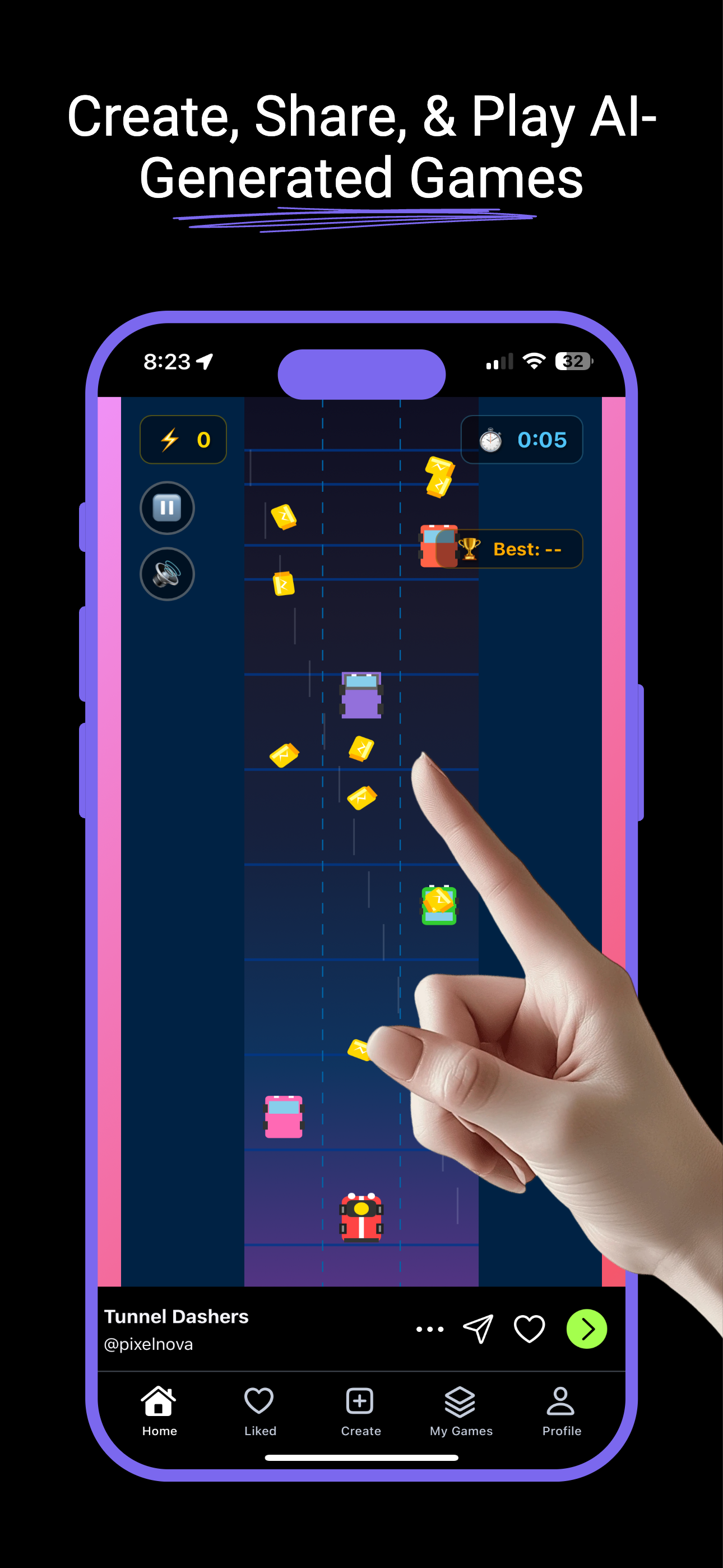 PaletAI Create, share, and play AI-generated games