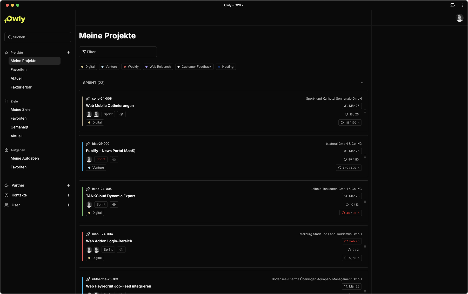 Owlyapp.com Header