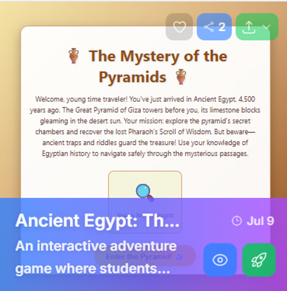 MEXTY.AI Ready to bring interactive, multi-style lessons and games to life?