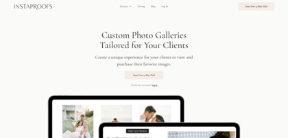 Instaproofs screenshot