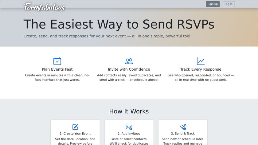 Formtabulo.us Landing Page