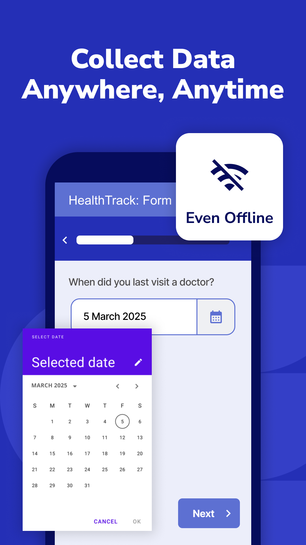 CommCare Easily onboard your workforce and collect data offline anywhere, even in remote areas with no connectivity