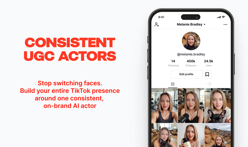 Glypmagic.com Consistent AI actors