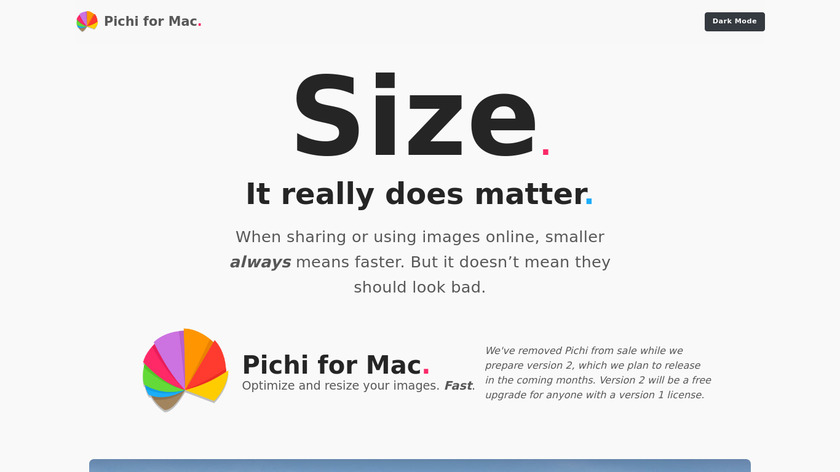 Pichi Landing Page