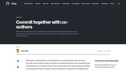Commit Together by Github image