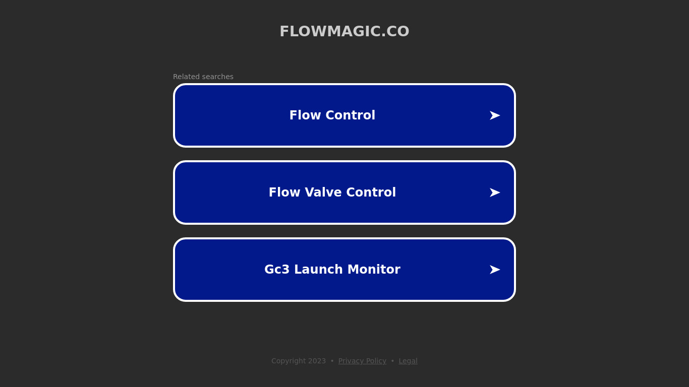 Flowmagic  🦄 Landing page