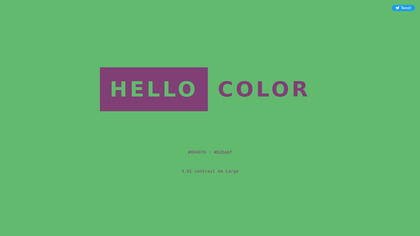 Hello Color image