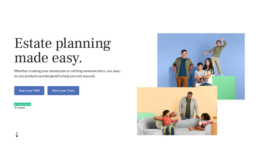 Trust & Will Landing Page