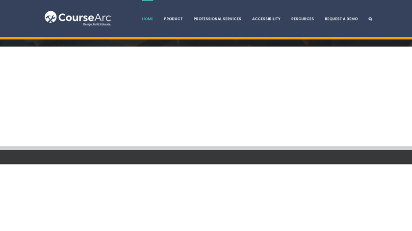 CourseArc Landing Page