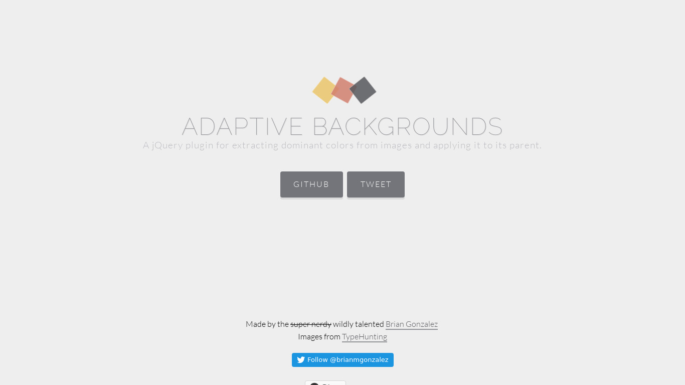 Adaptive Backgrounds Landing page