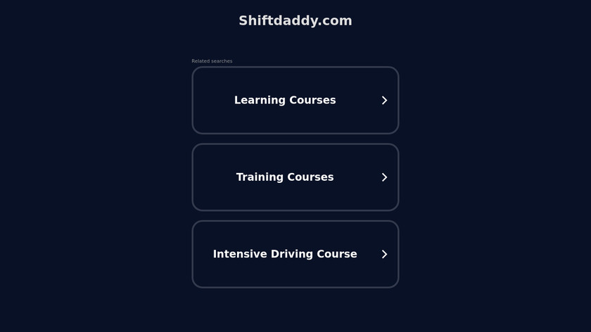 ShIFTdaddy Landing Page