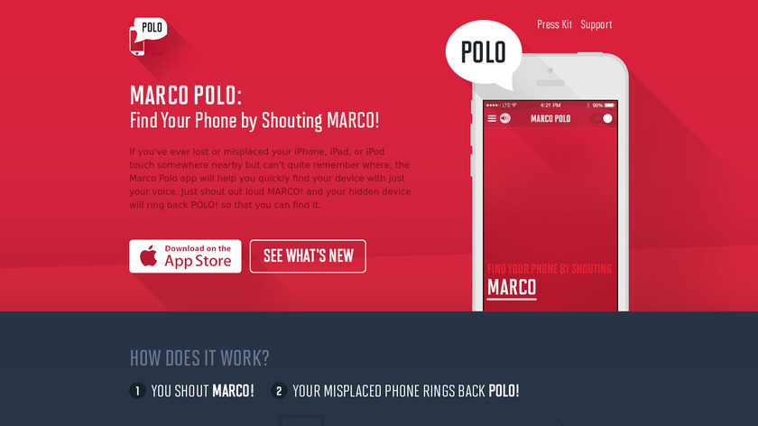 Marco Polo Landing Page