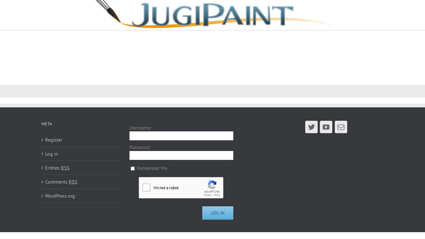 JugiPaint Landing page
