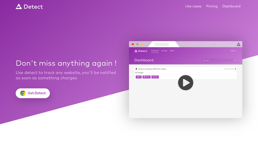 Detect Landing Page
