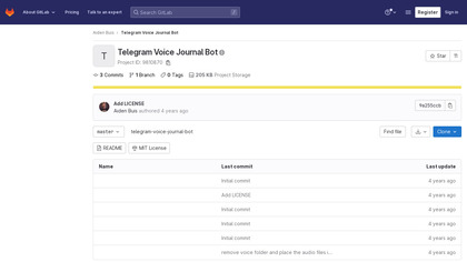 Telegram Voice Journaling Bot image