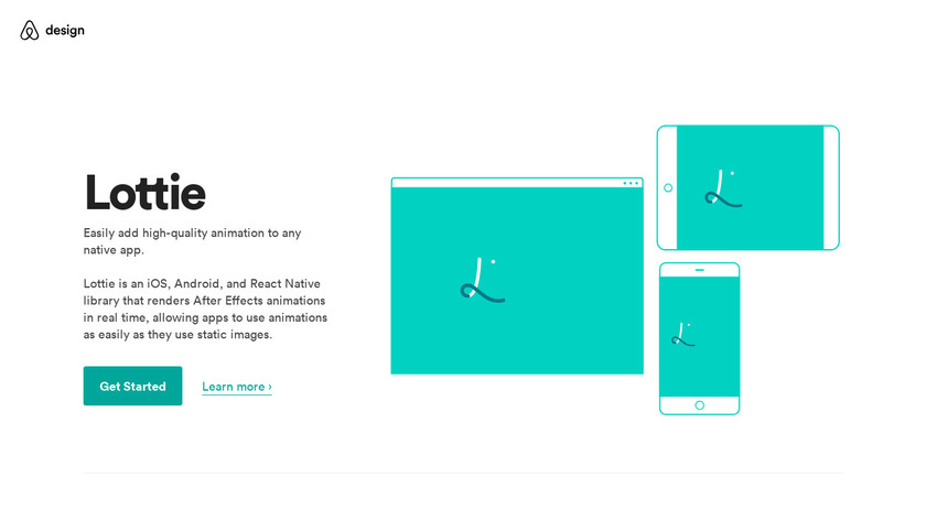 Lottie by Airbnb Landing Page