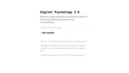 Digital Psychology image