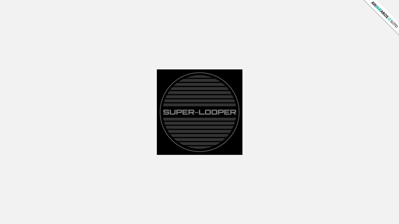 Super Looper Landing page