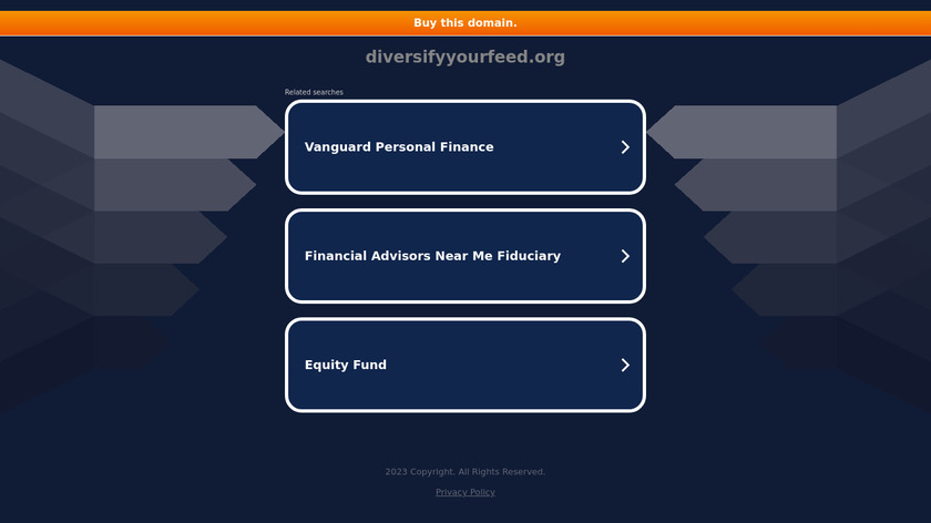 #DiversifyYourFeed Landing Page