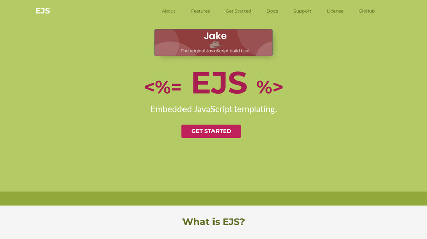 EJS Landing Page