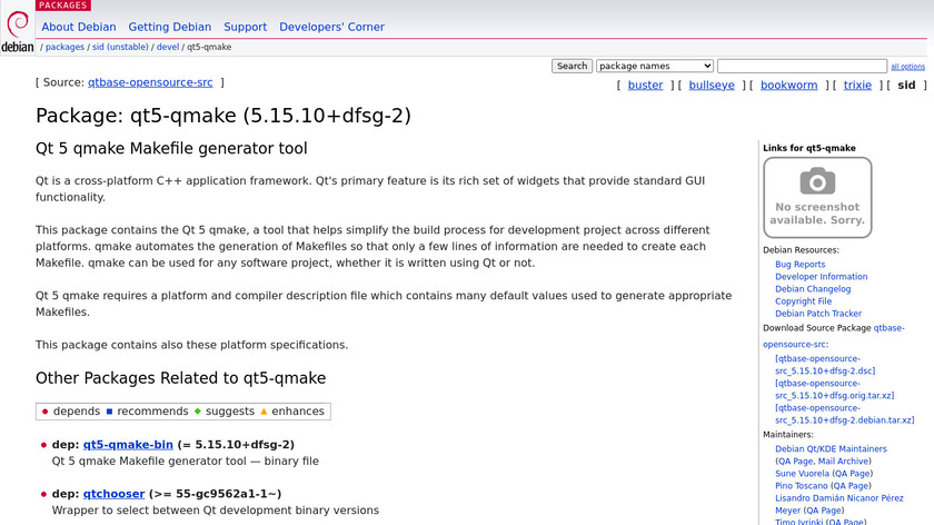 qmake Landing Page