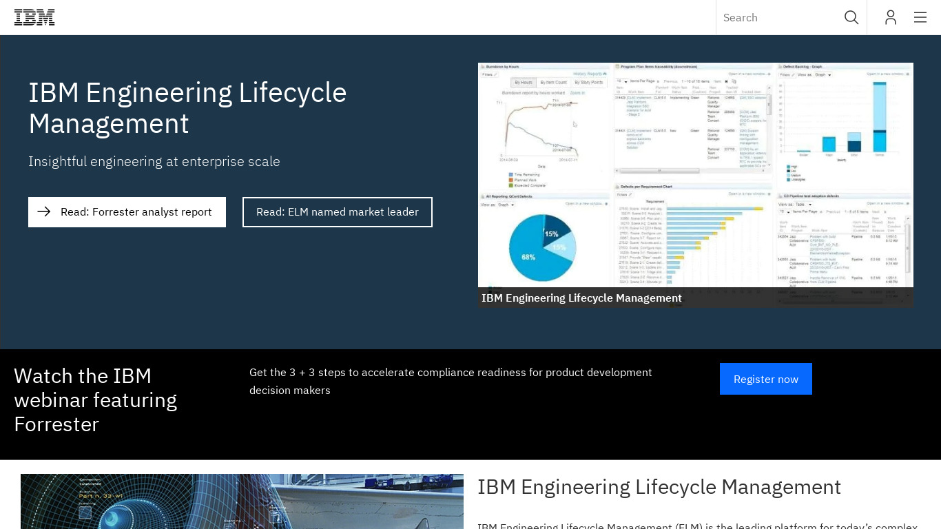 IBM Rational Landing page