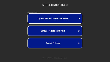 Streethacker screenshot