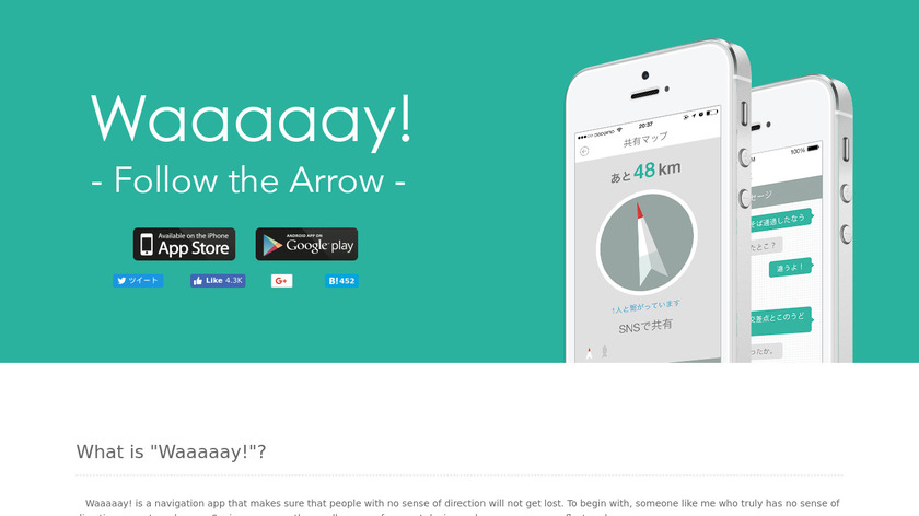 Waaaaay! Landing Page