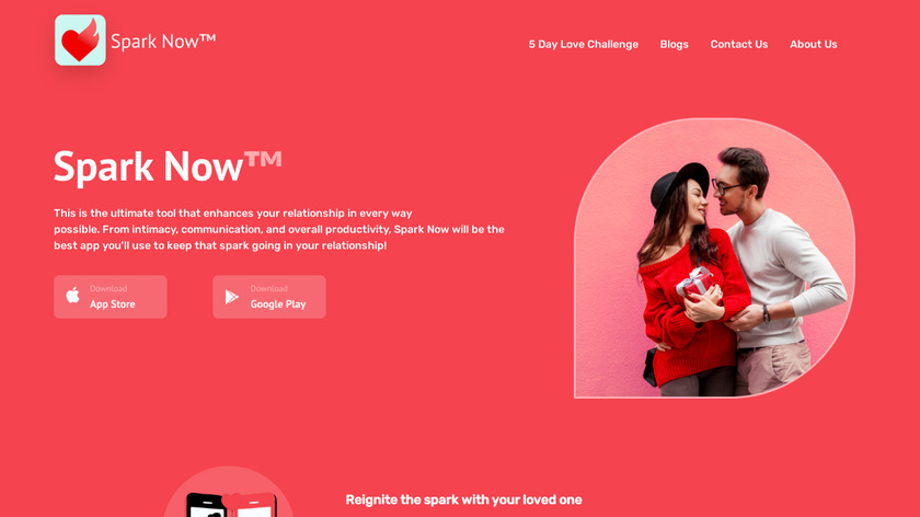 Spark Now Landing Page