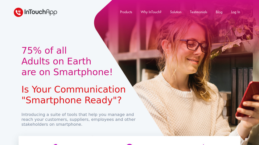 IntouchApp Landing Page