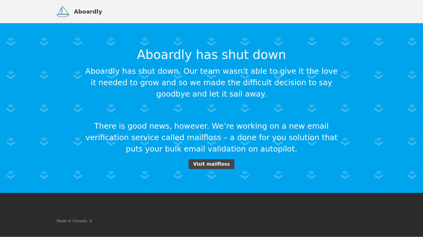 Aboardly Landing Page
